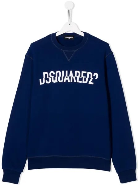 Dsquared2 Kids толстовка с круглым вырезом и логотипом