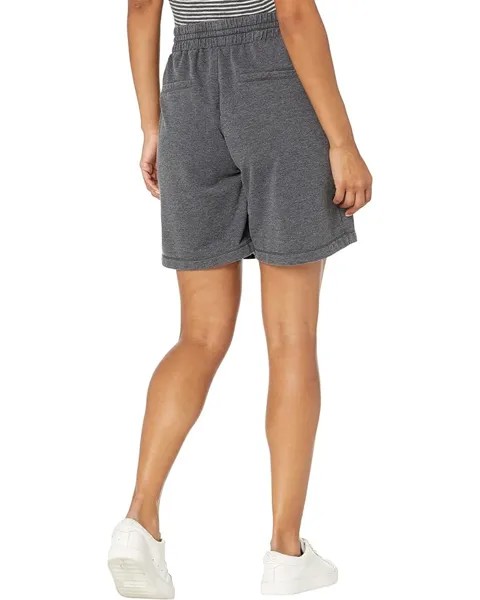 Шорты Mod-o-doc Burnout Fleece Boyfriend Shorts, черный