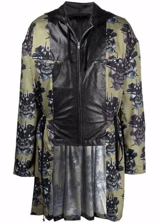 Comme Des Garçons Homme Plus пальто с графичным принтом