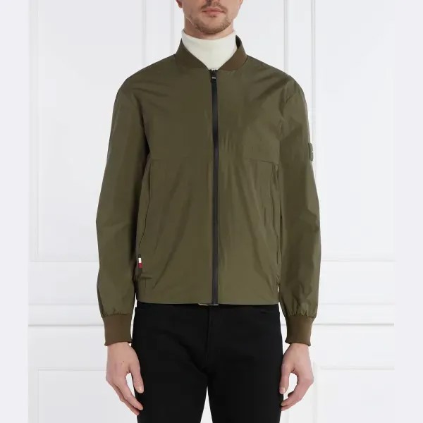 Бомбер Portland классического кроя Tommy Hilfiger, хаки