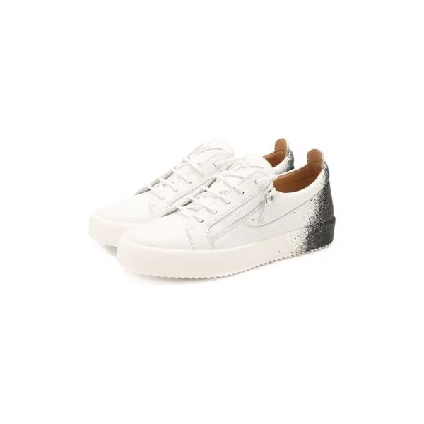 Кожаные кеды Frankie Giuseppe Zanotti Design