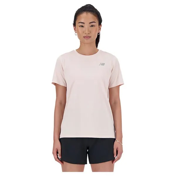 Футболка с коротким рукавом New Balance Sport Essentials, бежевый