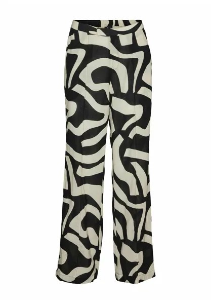 Брюки Vmagnete Hohe Taille Vero Moda, черные
