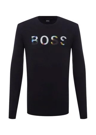 Хлопковый лонгслив BOSS