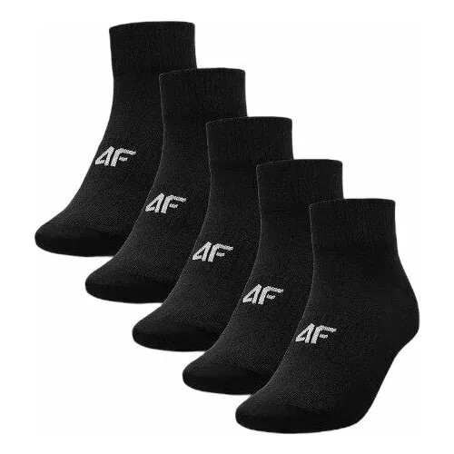 Мужские носки 4F, 5 пар, размер 43/46, черный