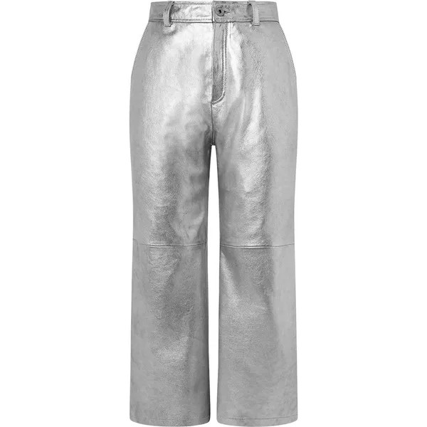 Брюки Pepe Jeans Sasha Silver, серебряный