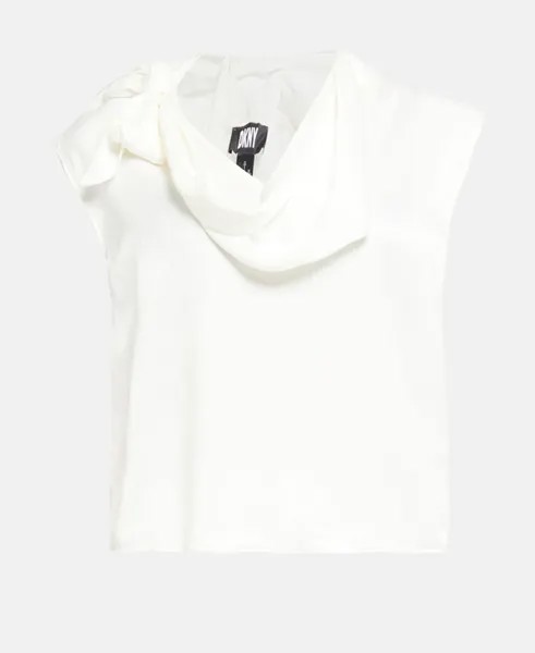 Рубашка блузка DKNY, экрю