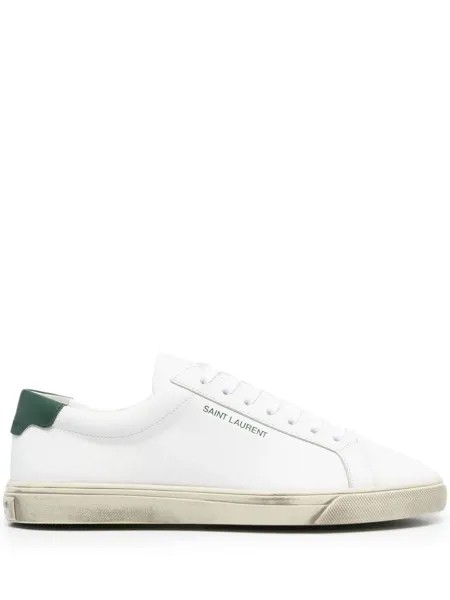 Saint Laurent кеды с логотипом