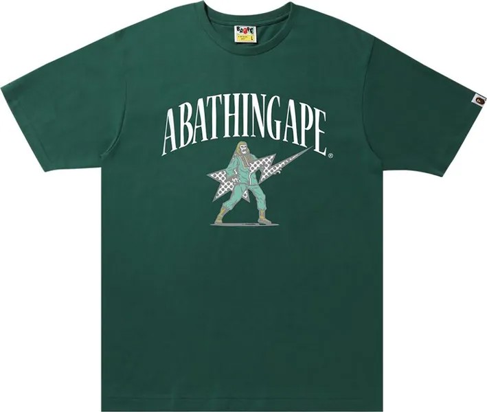 Футболка BAPE Archive Graphic Tee #2 'Green', зеленый