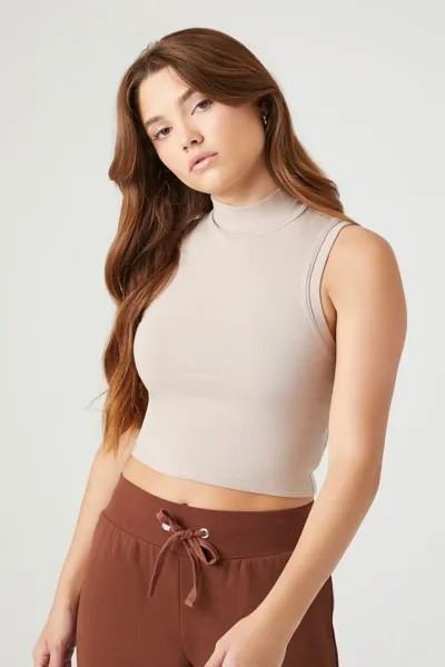 Укороченная майка с водолазкой Forever 21