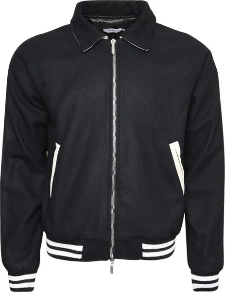 Бомбер Rhude Signature Bomber 'Black', черный