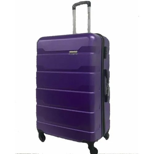 Чемодан 4 ROADS Ch0514, 60 л, размер M, фиолетовый