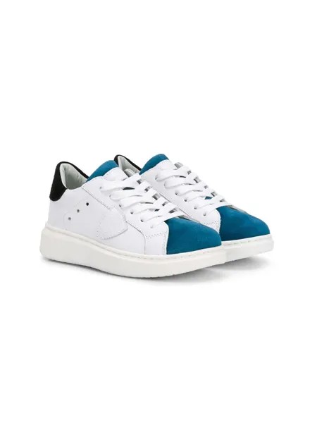 Philippe Model Kids кеды с контрастным носком