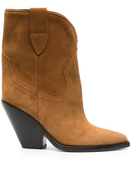 ISABEL MARANT сапоги Leyane 90, коричневый