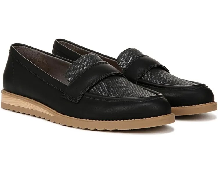 Лоферы Dr. Scholl's Jetset Band Slip-On Loafer, цвет Black Smooth