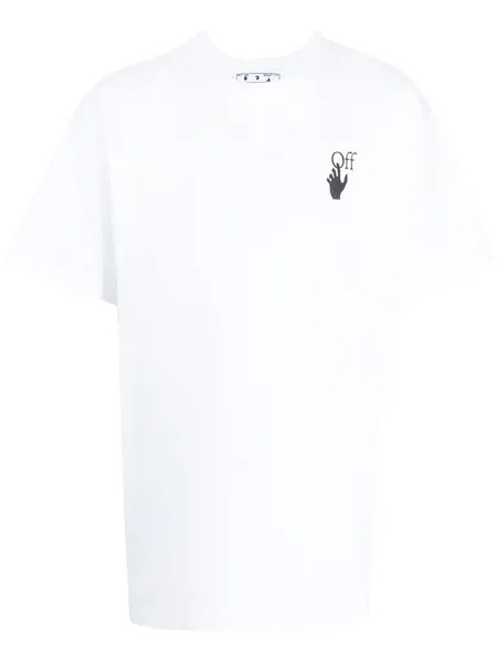 Off-White футболка с логотипом