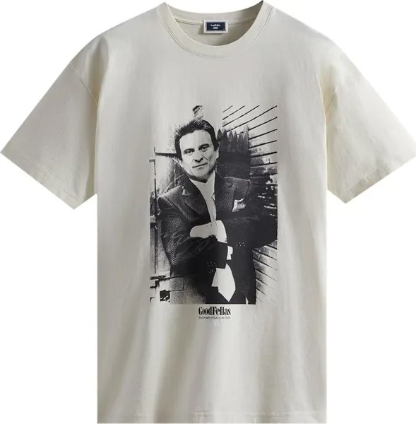 Футболка Kith For Goodfellas Tommy Vintage Tee 'Sandrift', кремовый
