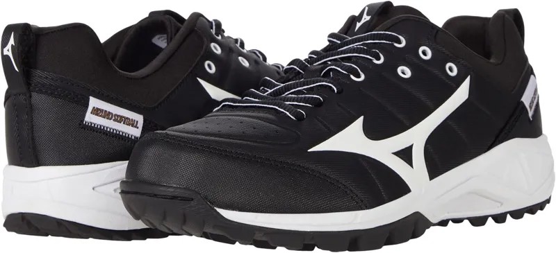 Бутсы Ambition 2 All Surface Low Turf Shoes Mizuno, цвет Black/White