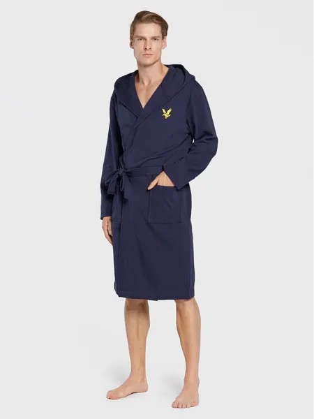 Банный халат Lyle & Scott, синий