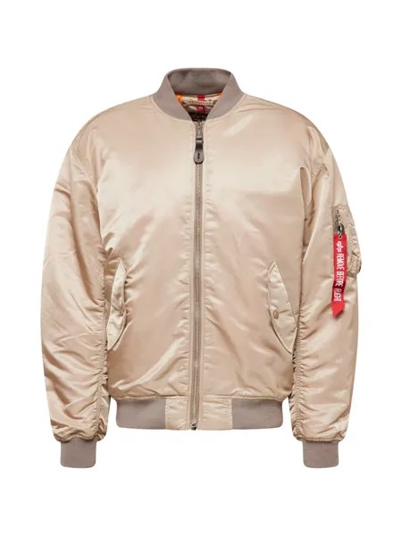 Межсезонная куртка Alpha Industries, шампанское/песочный