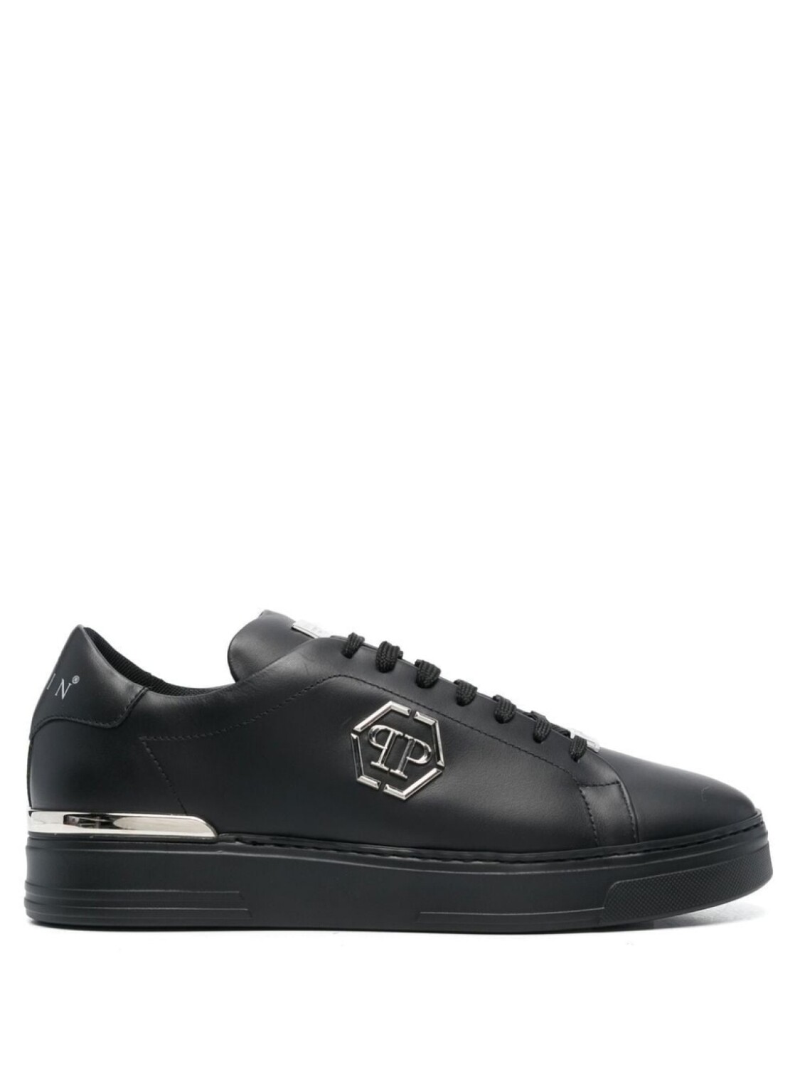 Philipp Plein кеды Hexagon, черный