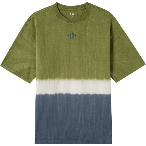 Футболка унисекс Gap, зеленый