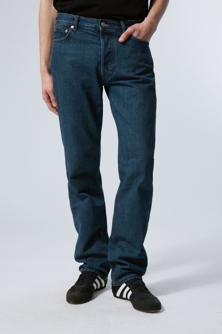 Прямые джинсы klean H&M, синий