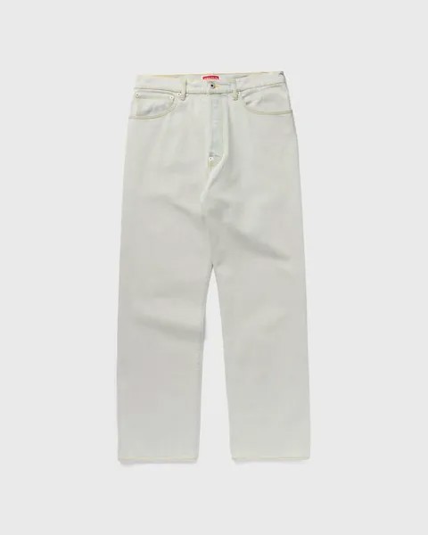 Джинсы Kenzo Bleached Suisen Relax Jeans, цвет bleached blue denim
