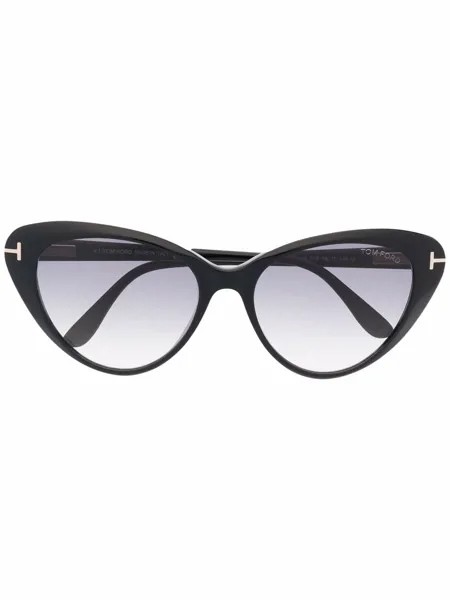 TOM FORD Eyewear солнцезащитные очки в оправе 'кошачий глаз'