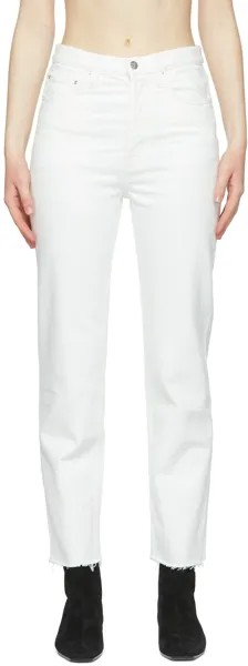Белые классические джинсы Totême