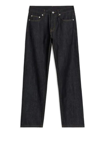 Ocean свободные прямые джинсы H&M, синий