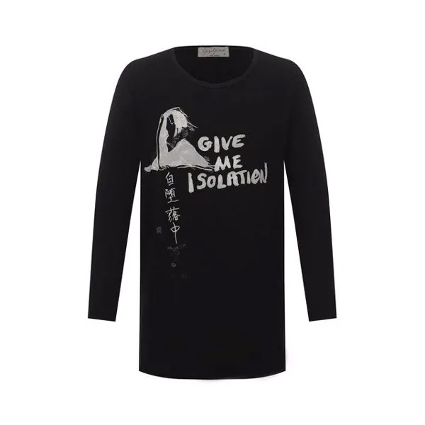 Хлопковый лонгслив Yohji Yamamoto