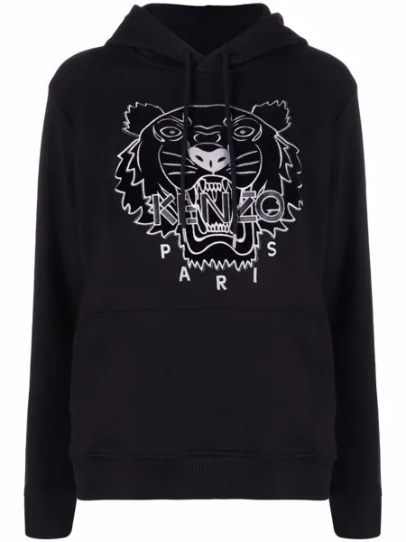 Kenzo худи с вышивкой и кулиской