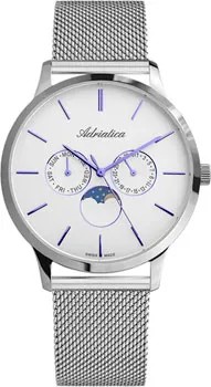 Швейцарские наручные  мужские часы Adriatica 1274.51B3QF. Коллекция Multifunction