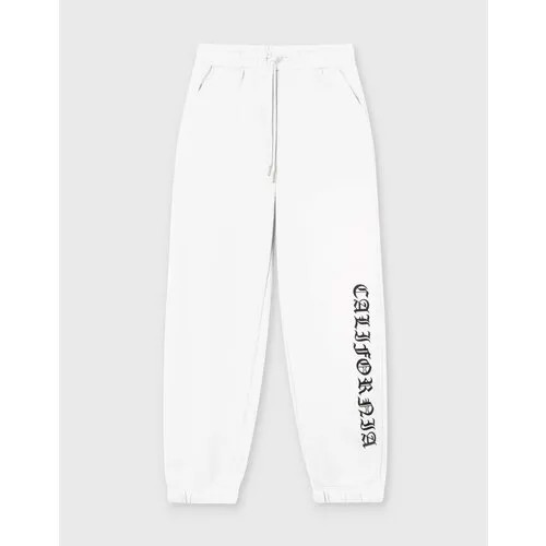 Брюки спортивные Gloria Jeans, размер XL/170 (52-54), белый