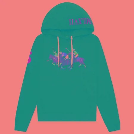 Женская толстовка Polo Ralph Lauren Polo Match Lightweight Seasonal Fleece Hoodie, цвет синий, размер M