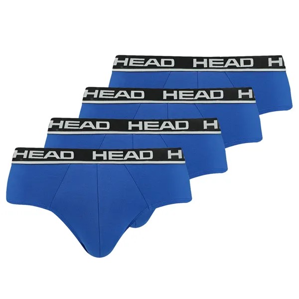 Боксеры HEAD Boxershorts Head Boxer Brief 4P, цвет 001 - Blue / Black