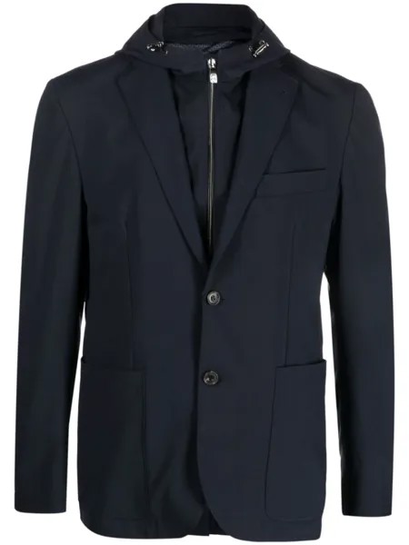 Corneliani многослойный пиджак, синий
