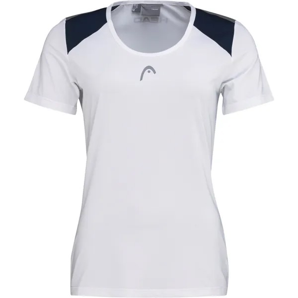 Спортивная футболка HEAD Tennisshirt Club 22, белый