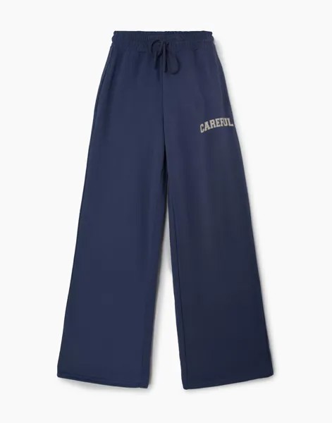 Спортивные брюки женские Gloria Jeans GAC021023 синие XS/164