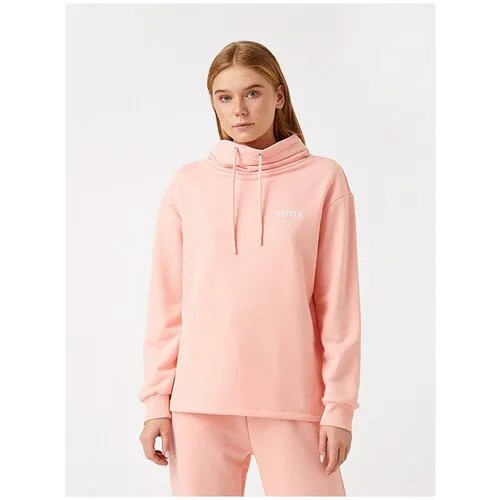 Свитшот KOTON WOMEN, 2SAK10105EK, цвет: ROSE, размер: XS