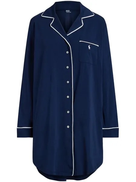 Ночная рубашка-пижама Polo Ralph Lauren, синий