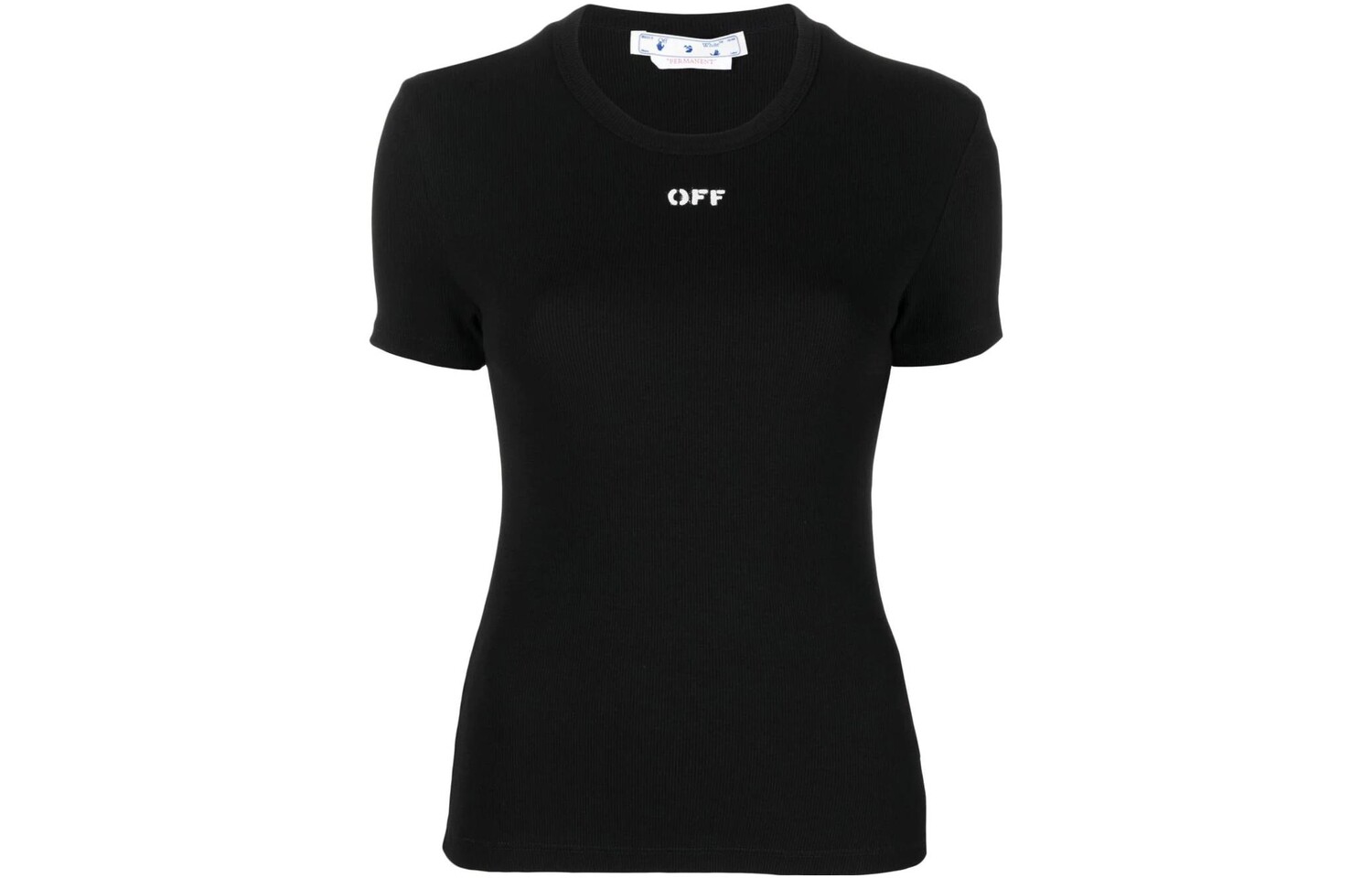 OFF-WHITE Женская футболка, цвет Black