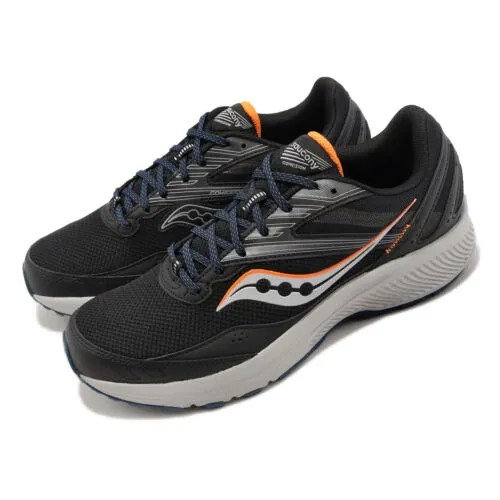 Saucony Cohesion TR15 Черный Серый Оранжевый Мужская спортивная обувь для трейлраннинга S20706-05
