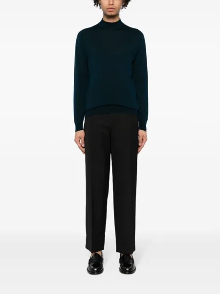 John Smedley шерстяной джемпер Harcourt, синий