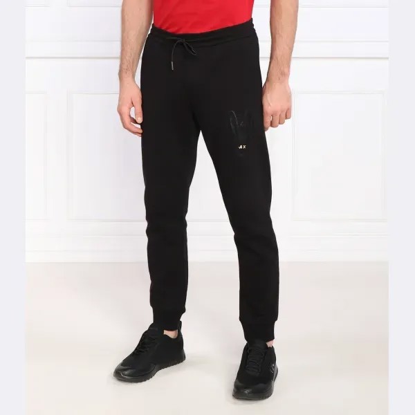 Спортивные брюки стандартного кроя Armani Exchange, черный