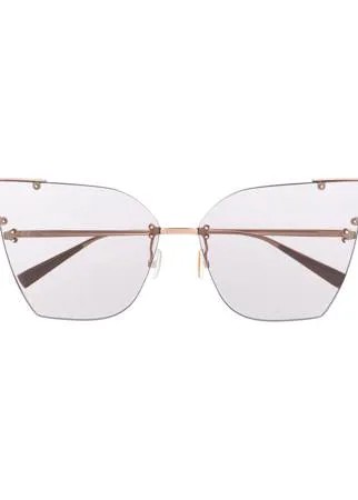 Max Mara солнцезащитные очки Anita III в оправе 'бабочка'