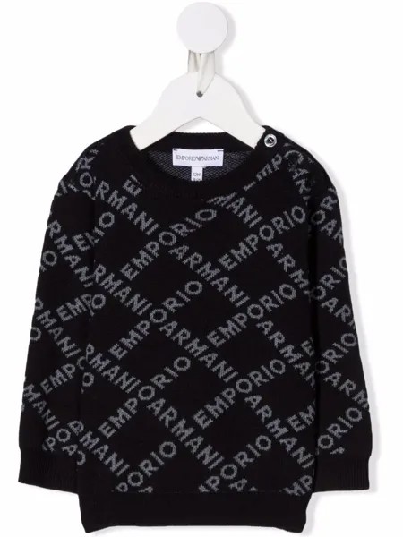 Emporio Armani Kids джемпер с логотипом