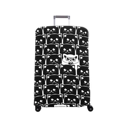 Чехол для чемодана ROUTEMARK Неотразимый SP180 L/XL, черный