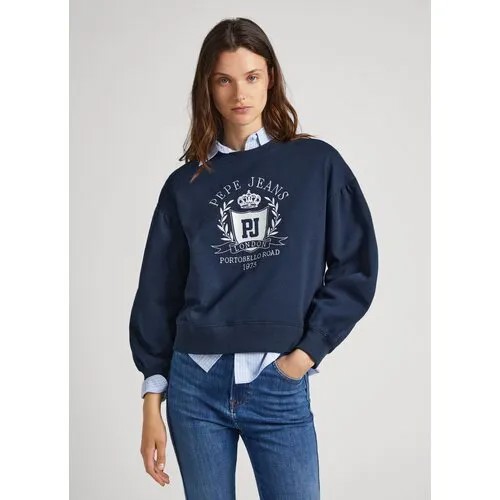 Свитшот Pepe Jeans, размер S, синий